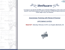 Tablet Screenshot of iamaware.info
